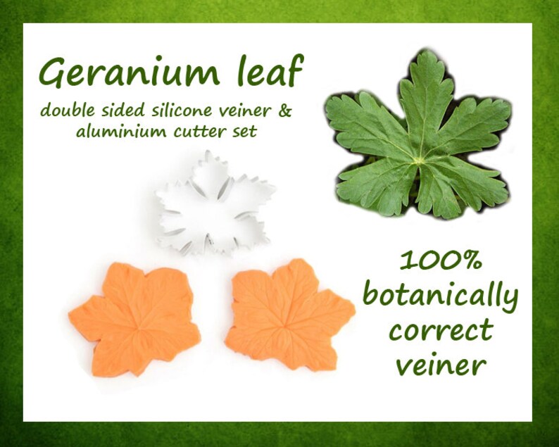 Gum Leaf Cutter Set of 4