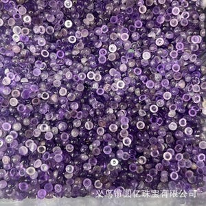 Vente en gros 4 mm de pierres précieuses naturelles rondes, mini cabochon à dos plat, petit cabochon en cristal pour la fabrication de bijoux améthyste/oeil de tigre/quartz rose/amazonite