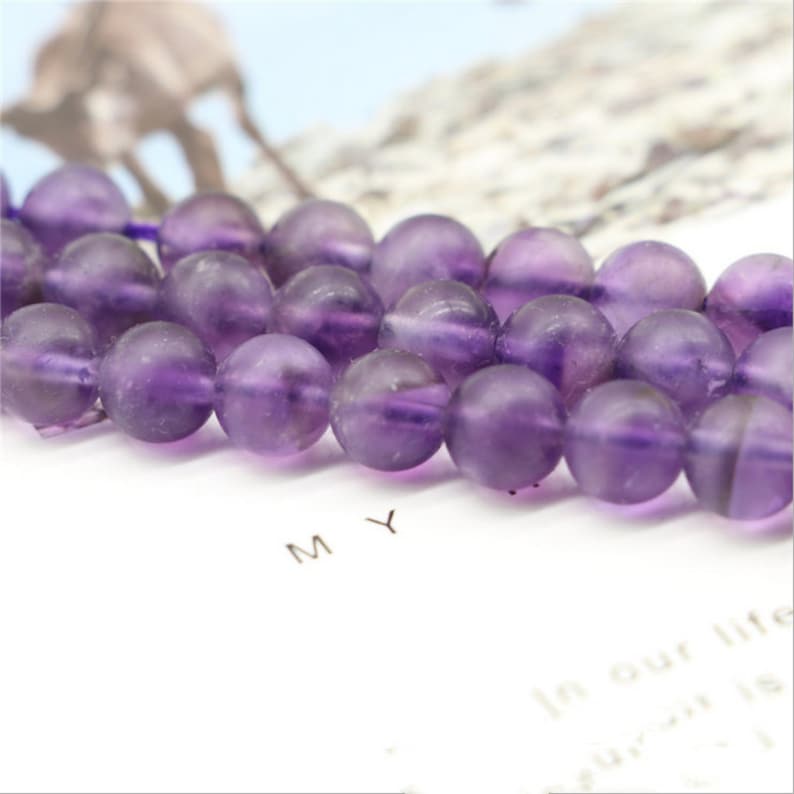 Purple Charoite Loose Gemstone Round Beads 6mm 8mm 10mm 12mm 14mm 15/" Strand