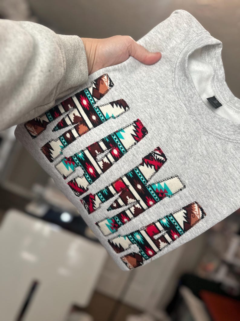 Embroidered Western Mama Sweatshirt | Simple Gift | Mother’s Day | Birthday Gift | Gift Ideas image 2