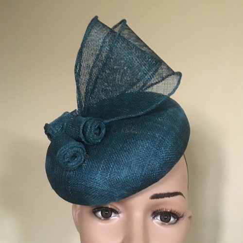 Teal Fascinator Turquoise Fascinator 