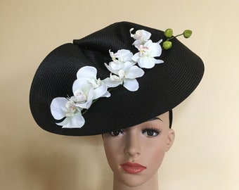 black hats and fascinators