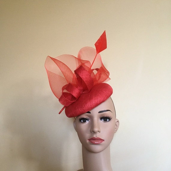 red wedding hat