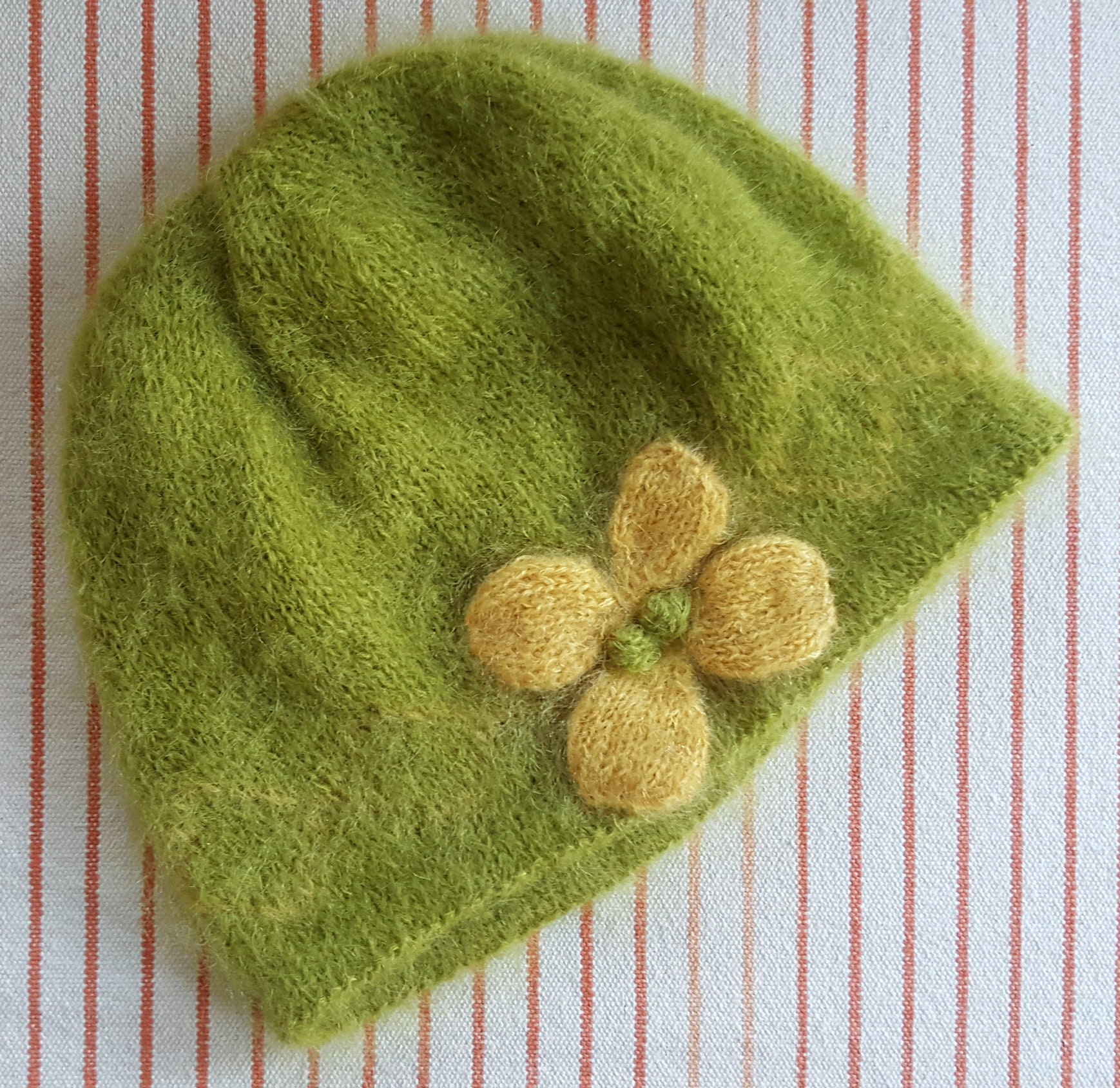 yellow green hat