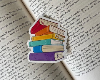 LGBTQ+ Bookstack Sticker