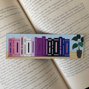 Genderfluid Pride Bookmark