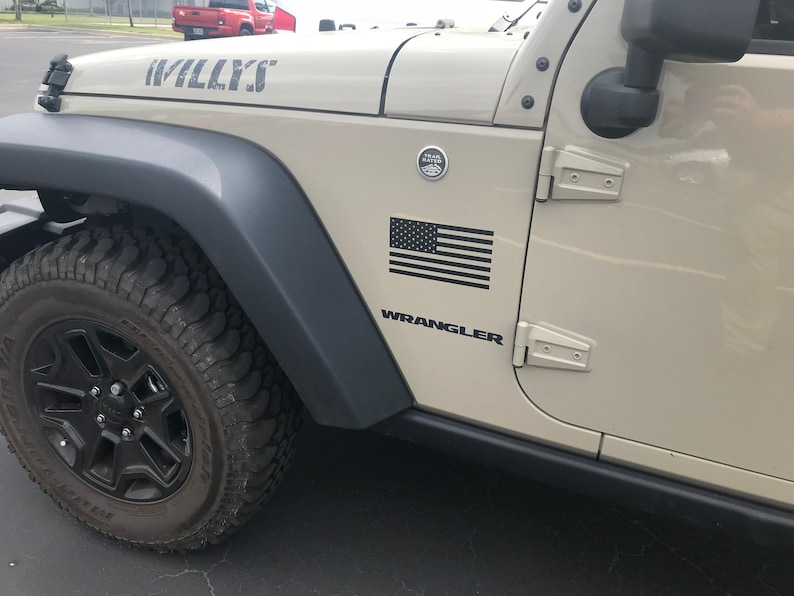 American US Flag Fender Decals for Trucks Etsy