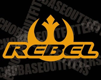 Rebel Star Wars window decal sticker 501st Legion