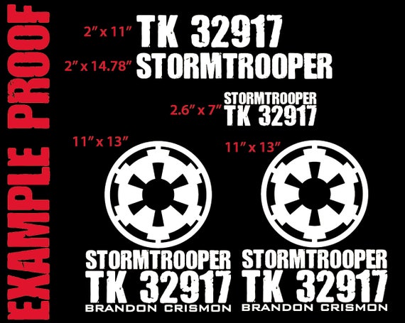 Star Wars The Force Awakens Stormtrooper Sticker - Sticker Mania