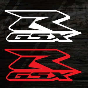 Suzuki GSXR window vinyl decal sticker motorcycle