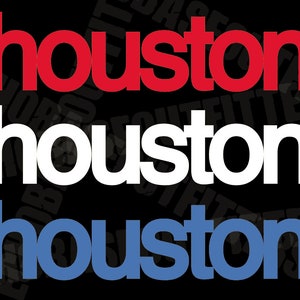 Houston texas window vinyl decal sticker