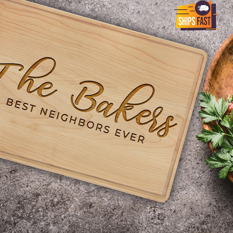 Personalized Maple Cutting Board