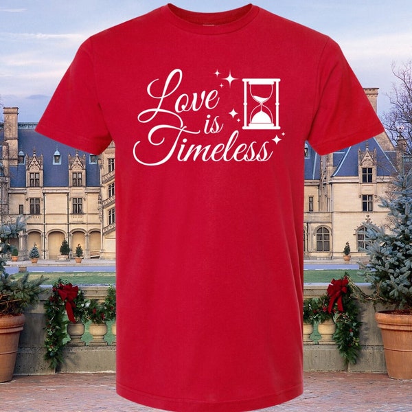 A Biltmore Christmas T-Shirt Love is Timeless Shirt Hallmark Movie Shirt Kristoffer Polaha Bethany Lenz Hallmark Shirt Tyler Hynes Hallmark