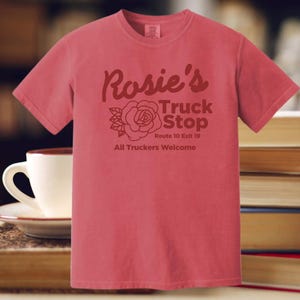 Lorelai Gilmore Shirt Rosie&#39;s Truck Stop As Seen On Lorelai Gilmore