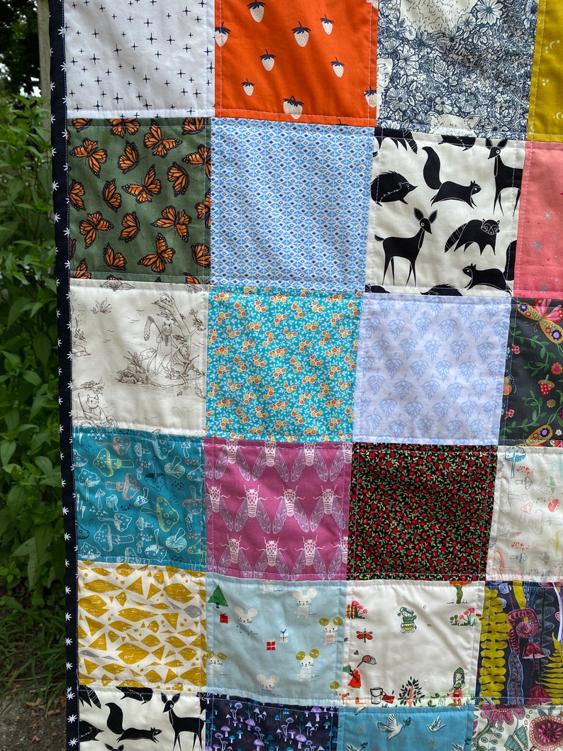 custom made-to-order I spy Quilt Personalized fun and comfort image 3