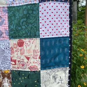 custom made-to-order I spy Quilt Personalized fun and comfort image 4