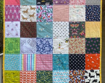 interactive I spy quilt- engaging fun for curious babies and kids
