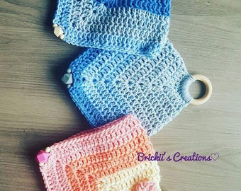 Handmade organic teething lovely