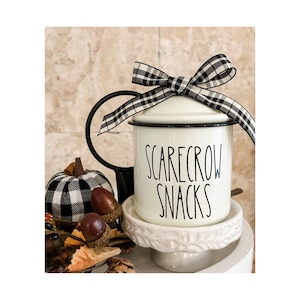 SCARECROW SNACKS, Fall Tiered Tray Decor, Fall Decor, Sweater Weather, Pumpkin Latte, Pumpkin Everything, Tiered Tray Decor, Pumpkin Spice