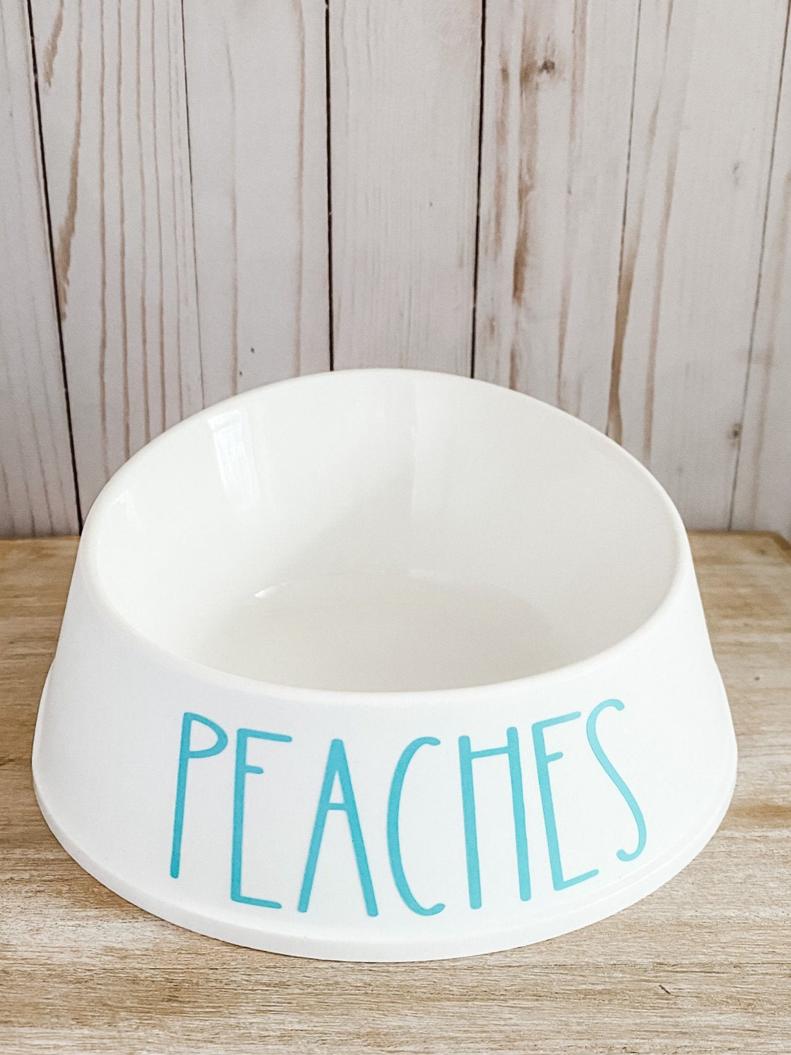 Rae Dunn Inspired Dog Bowl Personalized Dog Bowl Fun Pet Etsy