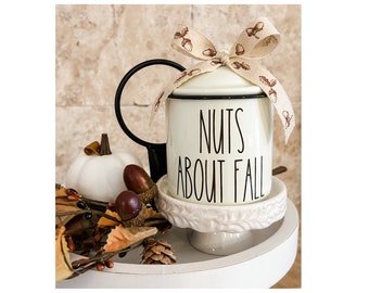NUTS ABOUT FALL, Fall Tiered Tray Decor, Fall Decor, Sweater Weather, Pumpkin Latte, Pumpkin Everything, Tiered Tray Decor, Pumpkin Spice