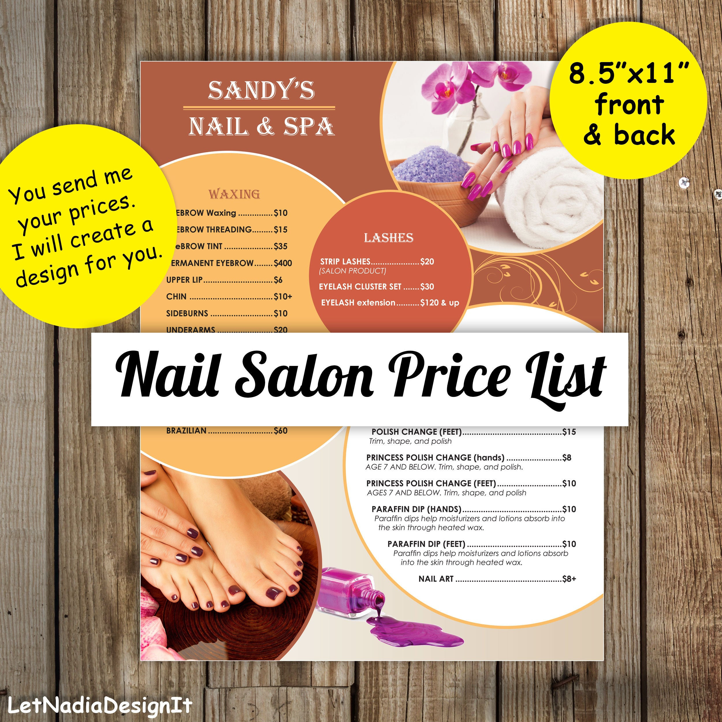 Nail Salon Price List Nail Salon Menu Spa Price List Hair - Etsy Nail Salon Price List Nail Salon Menu Spa Price List Hair - Etsy
