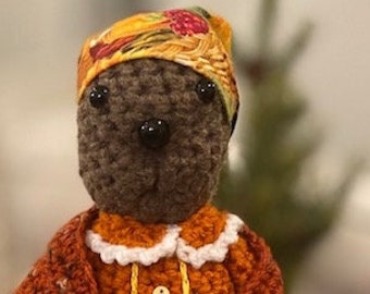 Ma Otter Crochet doll