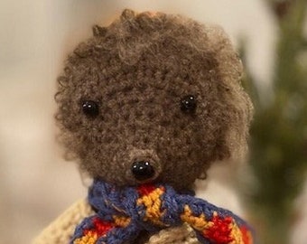 Charlie Muskrat Crochet Doll