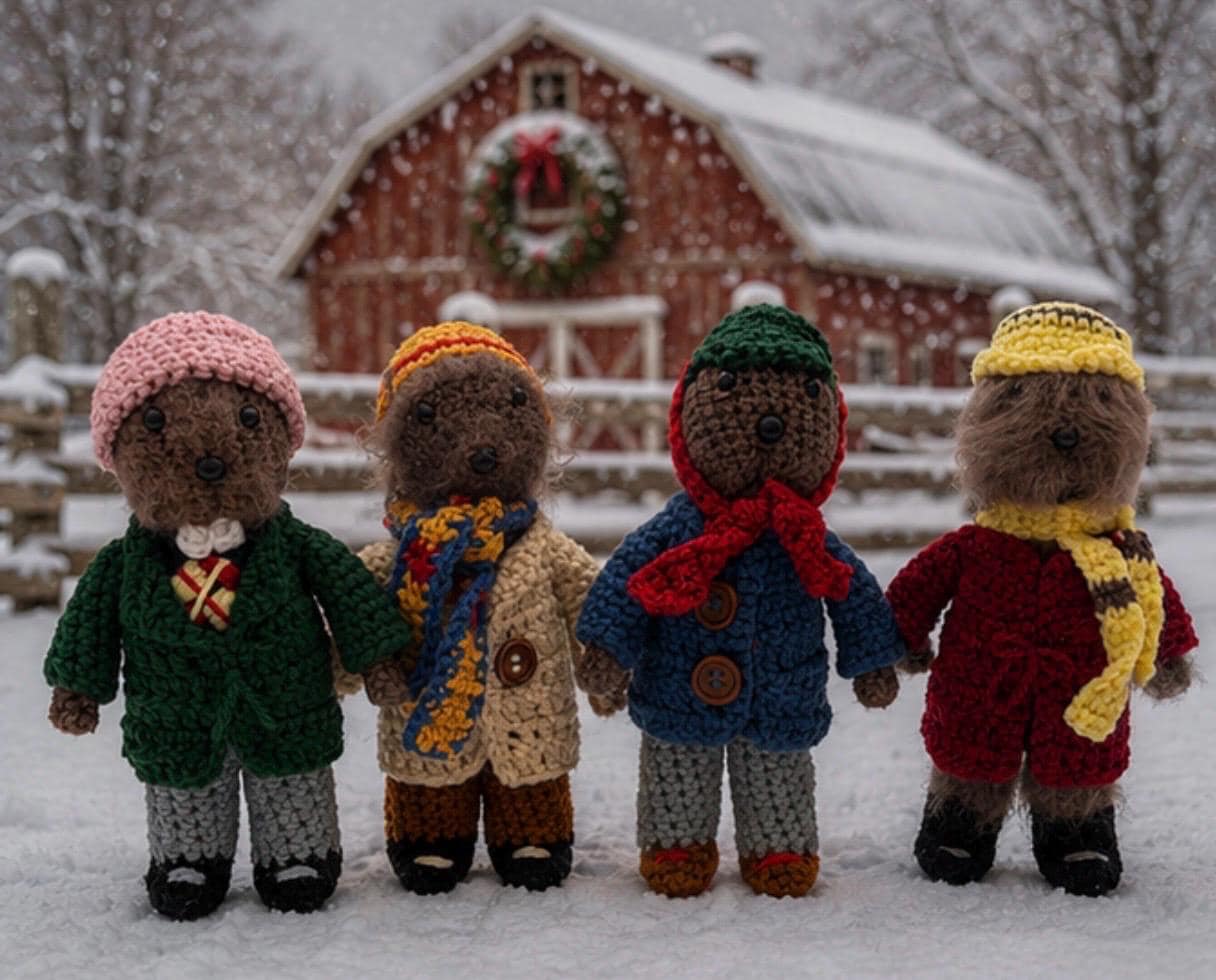 Wendell Porcupine - Handmade Crochet Collectible Inspired by Emmet