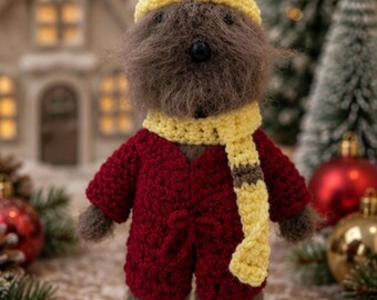 Wendell Porcupine - Handmade Crochet Collectible Inspired by Emmet