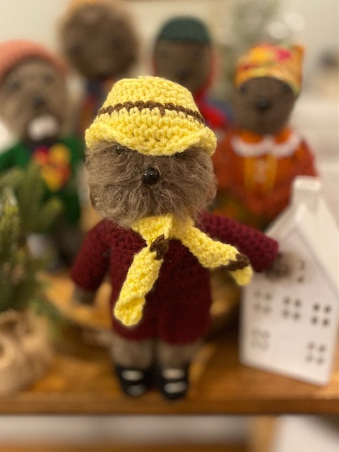 Wendell Porcupine Crochet Doll - Etsy Finland