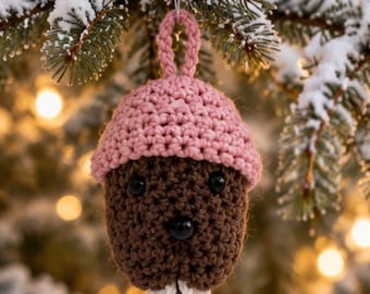 Harvey Beaver Inspired Crochet Ornament