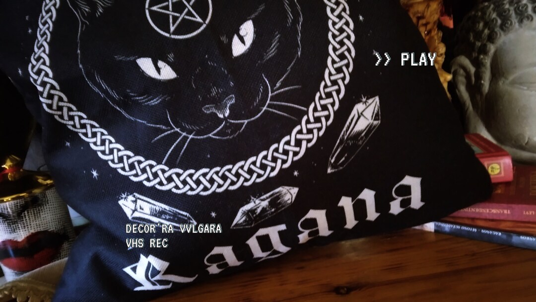 Linen Deco Pillow Case RAGANA, Baltic Mythology, Baltic Witch ...