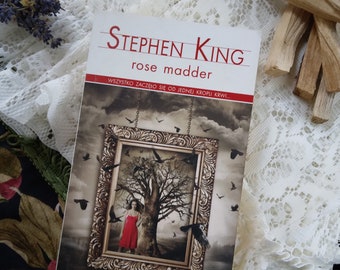 Stephen King Rose Madder Book, Polish Language / Edition, Greek Mythology, Novel, Interesting Books, Collecting Books, Horror Novel, Fiction