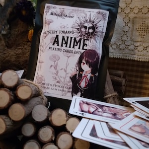 Mystery Anime-speelkaartendek, toranpu, manga, pokerkaarten, verrassing, perfect cadeau, mysteriedoos, mysterietas, abonnement, anime-thema