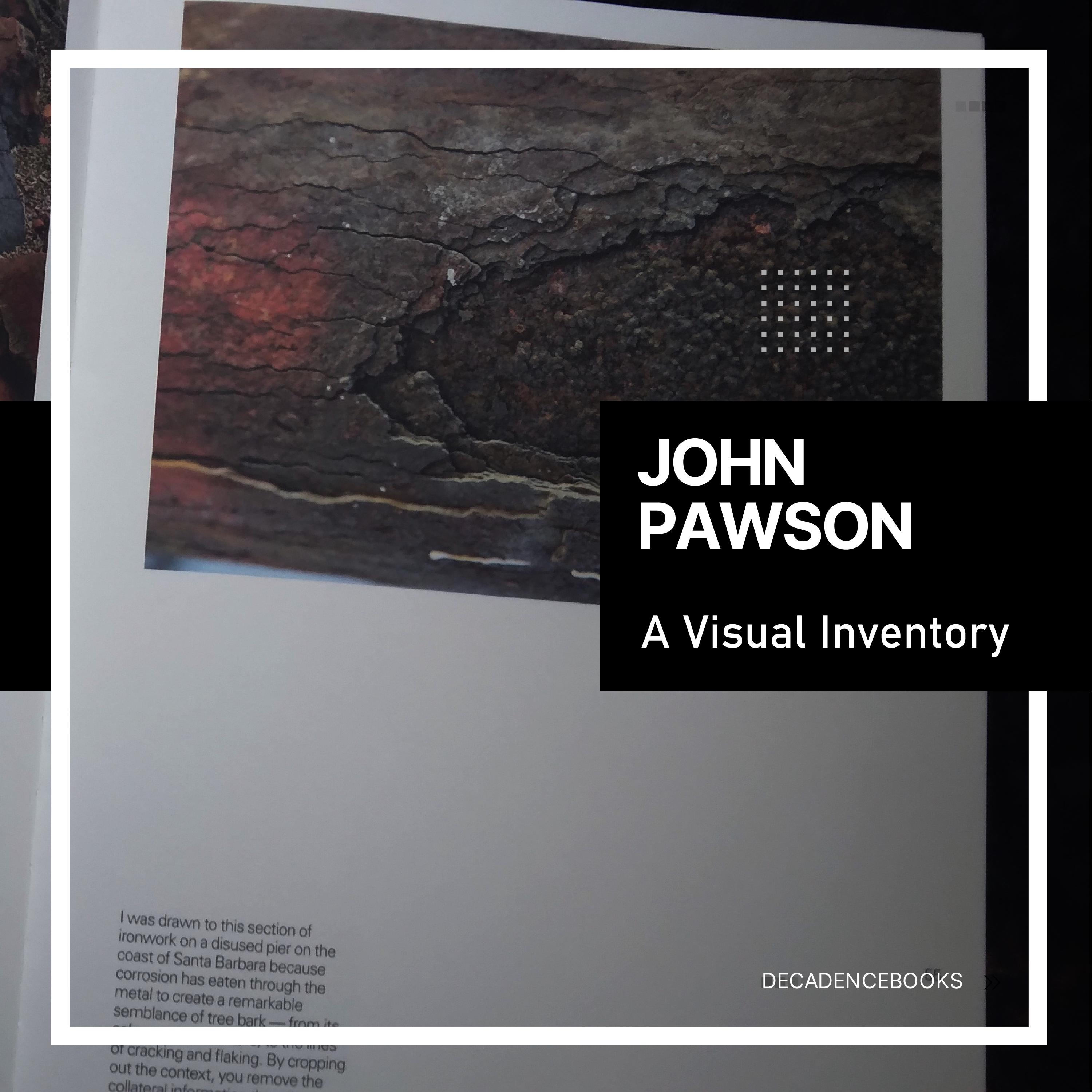 書籍：ジョン・ポーソン著『A Visual Inventory』（2012年、ファイドン 