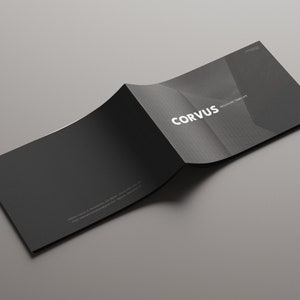 Minimalist Architecture Brochure Template with Dark Theme, Landscape Orientation, and Free Photos for Adobe InDesign and Affinity Publisher image 6