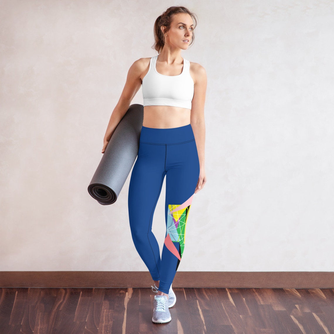 CrossFit Leggings Active Sport HIGH WAISTED Ankle Full | Etsy