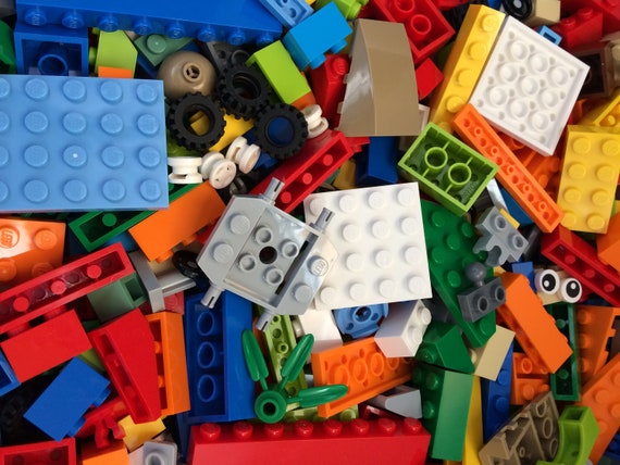great for building! plates 100 Lego White Pieces Lot specialty parts bricks