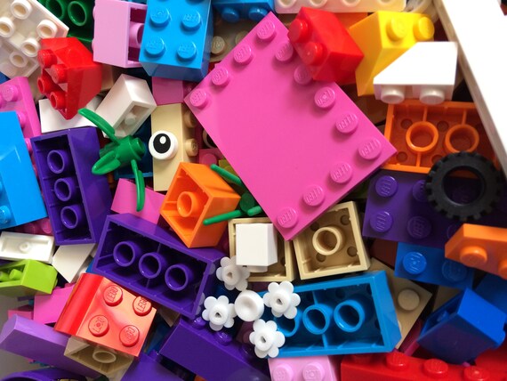 great for building! plates 100 Lego White Pieces Lot specialty parts bricks