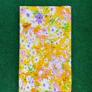 JC Penney Fashion Manor Floral Double/Full Sheet, Vintage Percale Double Flat Sheet