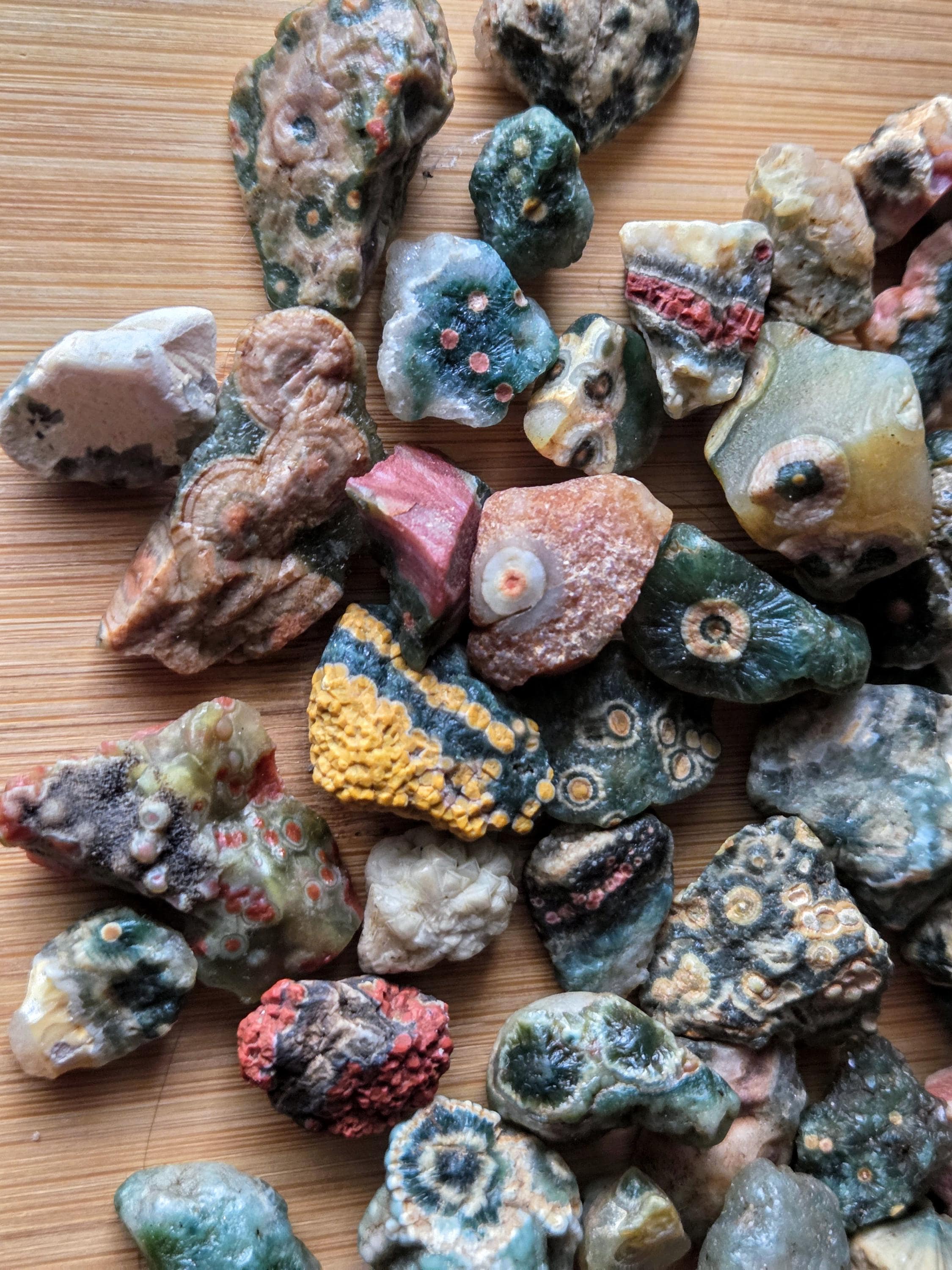 Raw Ocean Jasper - Etsy