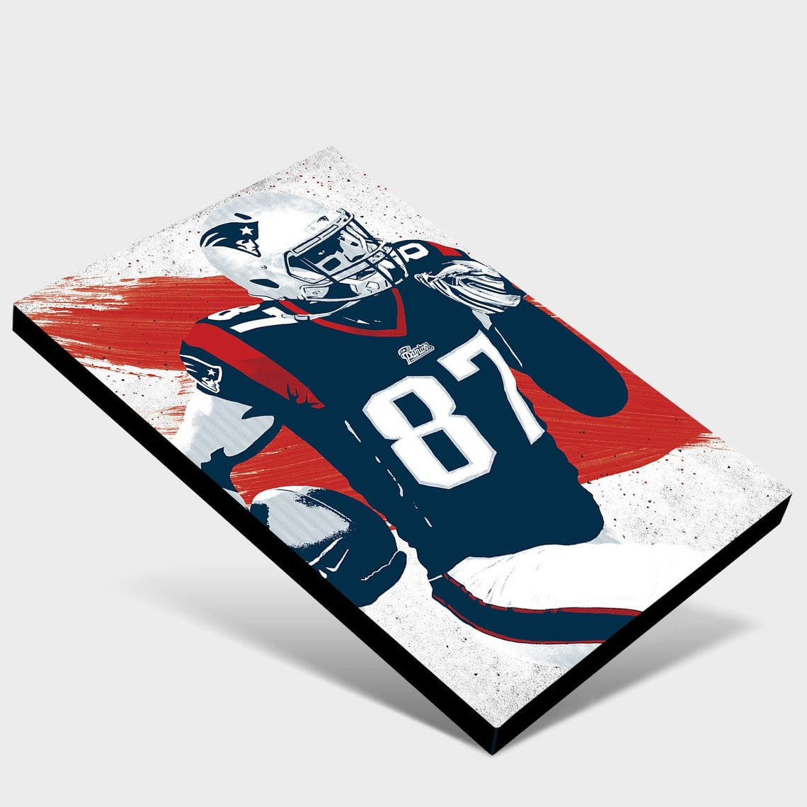 New England Patriots Decor: New England Patriots Wall Art - Etsy.de