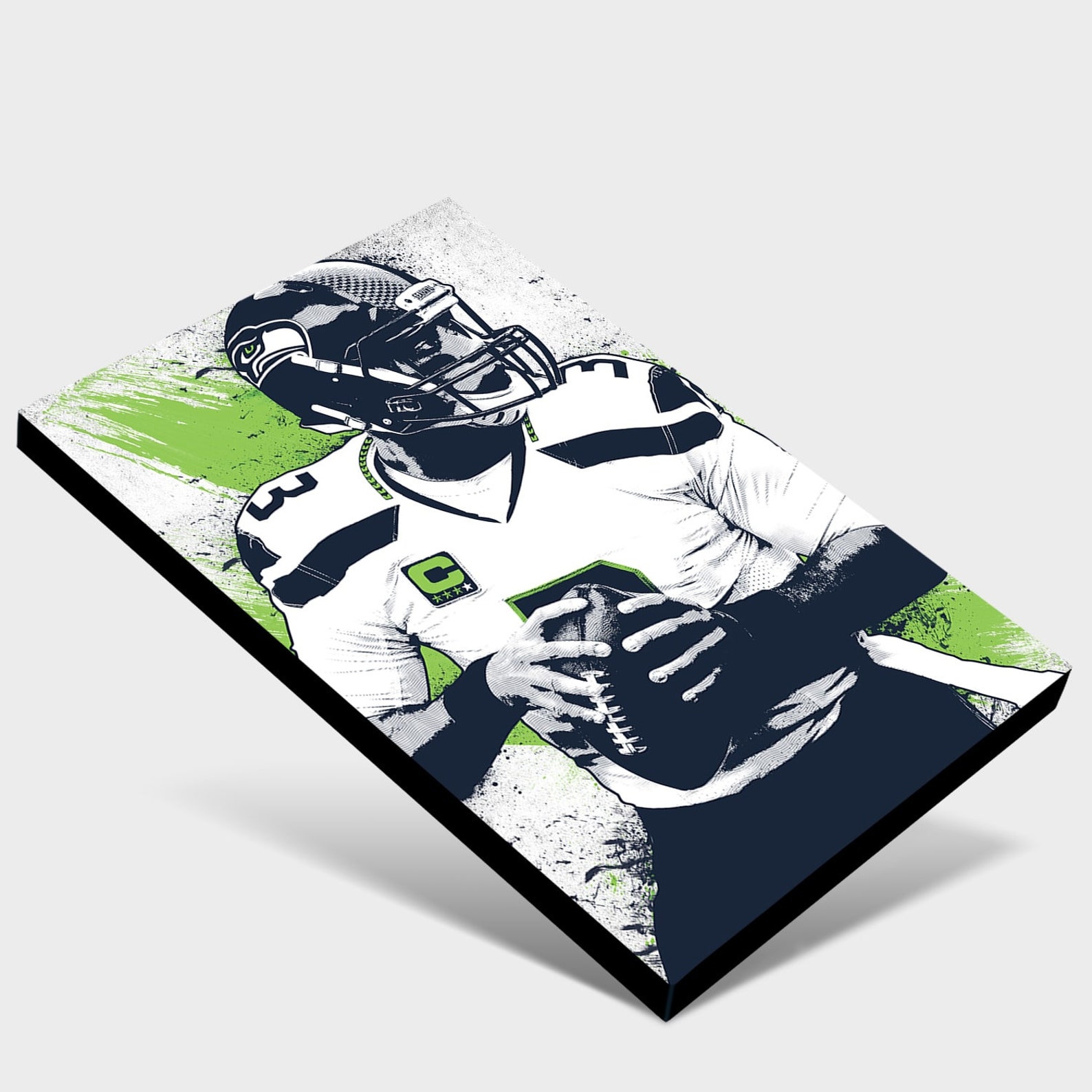 Seattle Seahawks Decor: Seattle Seahawks Wall Art Seattle - Etsy