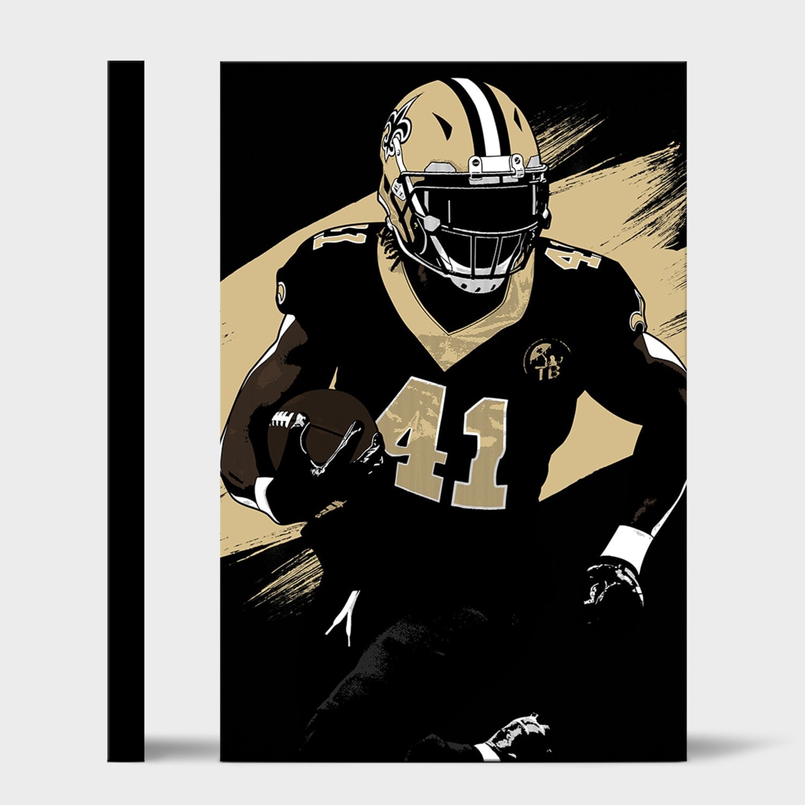 New Orleans Saints Decor New Orleans Saints Wall Art New Etsy