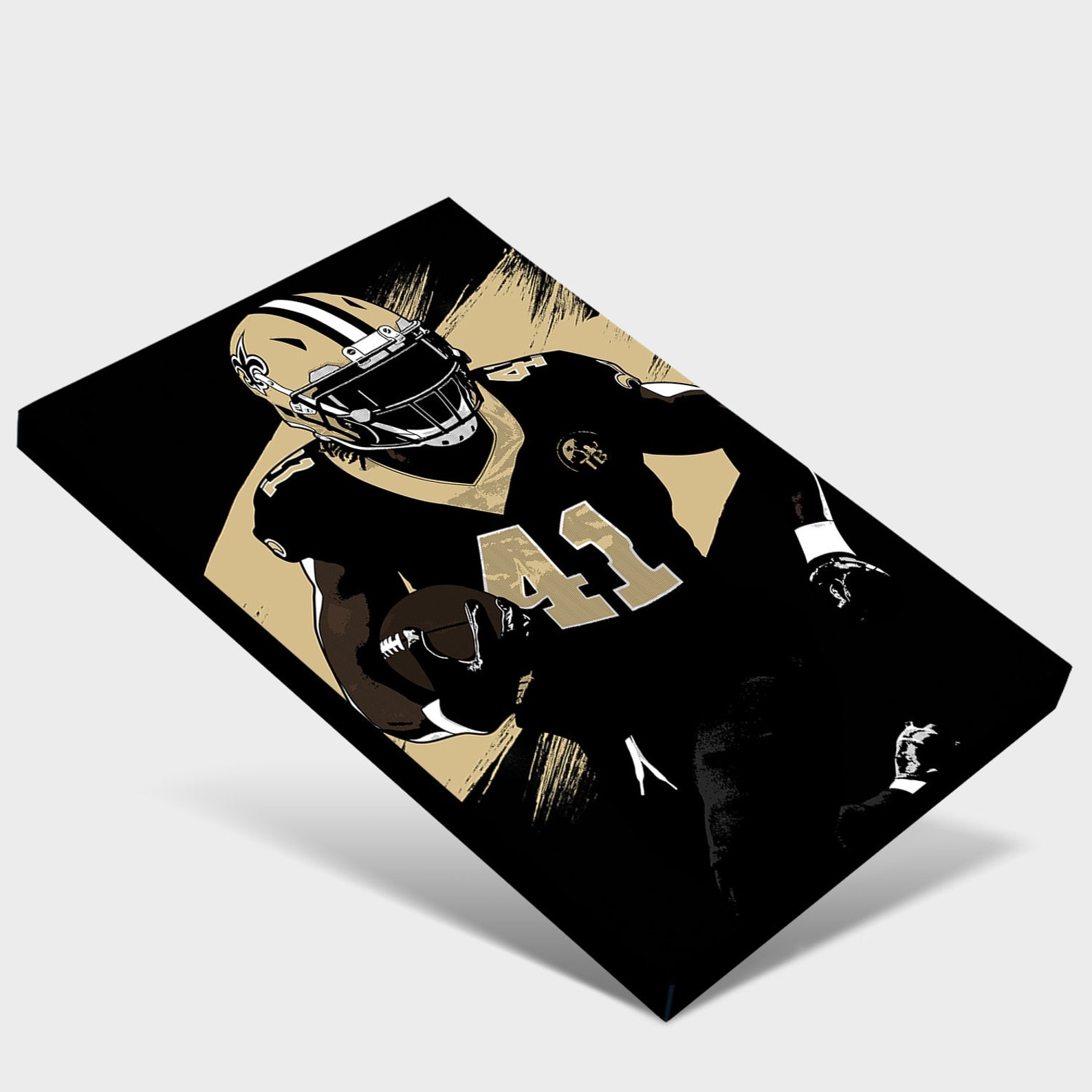 New Orleans Saints Decor New Orleans Saints Wall Art New Etsy
