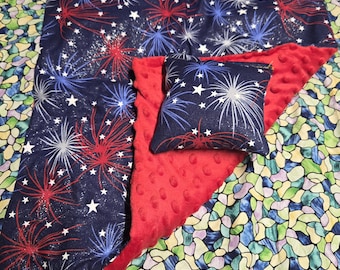 Bearded dragon blanket set fire works