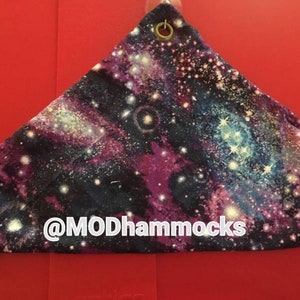 bearded dragon hammock. galaxy print