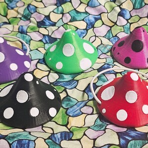 Bearded dragon mushroom hat