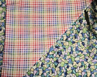 Bearded dragon hammock rainbow flannel